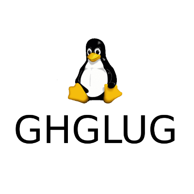 Penguin with GHGLUG lettering